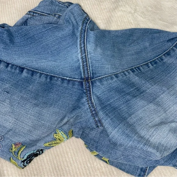 Seven Embroidered Straight leg jeans size 4 - Picture 6 of 9